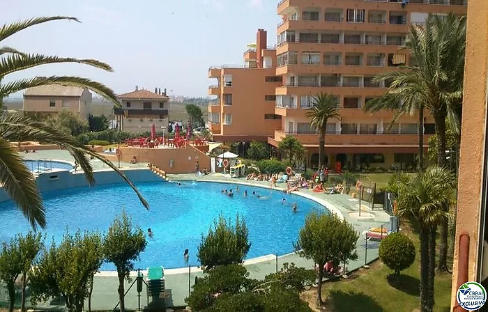 Estudio en venta en Roses, Santa Margarita con piscinas y jardines comunitarios