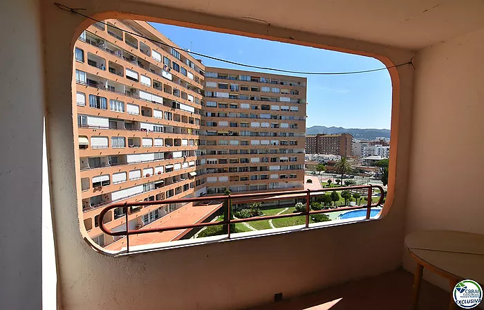 Studio à vendre à Roses, Santa Margarita avec piscines, jardins et parking communautaire.