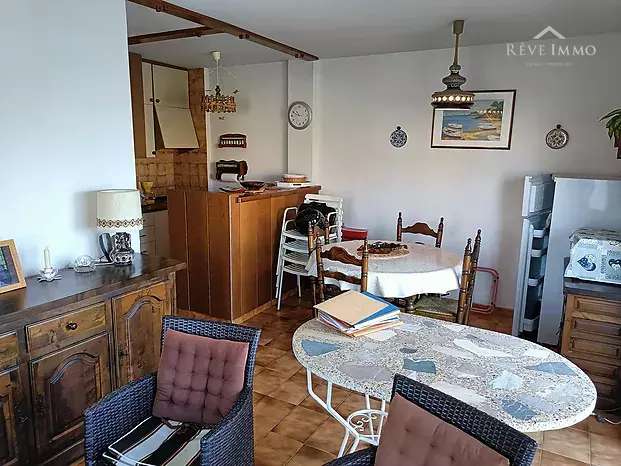 Appartement avec amarre de 7m et parking à santa Margarita-Rosas