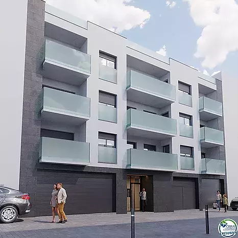 Apartamento en una residencia de lujo