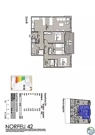 Apartamento en una residencia de lujo