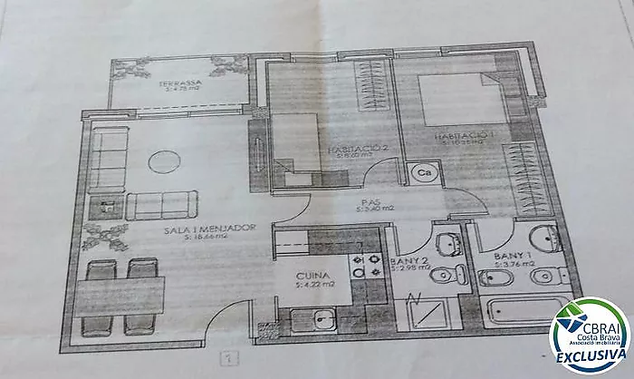 PUIG ROM EMPURIABRAVA Appartement de deux chambres, piscine commune et licence touristique